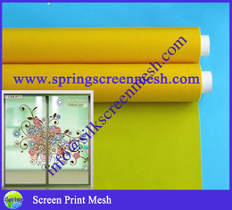 China Textile Material Decoration Glass Printing Mesh DPP120T-34um supplier