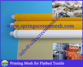 China Flatbed Textile Printing Mesh Material Polyester Fabric supplier