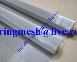 China stainless steel screen printing mesh/stainless steel wire screen printing mesh supplier