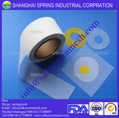 China 72T-50um (180mesh) polyethylene screen mesh disc round filter disc/filter fabric supplier