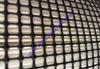 China plastic diamond extruded netting/extruded polypropylene mesh supplier