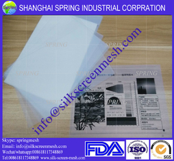 China Positive Screen Inkjet Clear Printing Film for ImageSetting WaterProof Inkjet Clear Film/Inkjet Film supplier