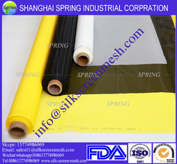 China Polyester Silk Screen Mesh For Procelain /Cloth/ PCB Printing supplier