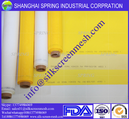 China Screen printing mesh 110T white color supplier