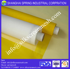 43t  mesh for screen printing/monofilament polyester screen fabric Yellow / White / Black / Orange