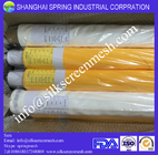 monofilament polyester screen fabric plain weave printing mesh 7t-200t white/yellow