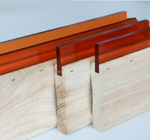 Silk Screen Scraper Wooden Squeegee Handle Water Oil Type High Hardness
