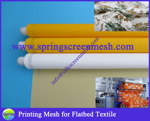 Screen Printing Mesh for Flatbed Textile