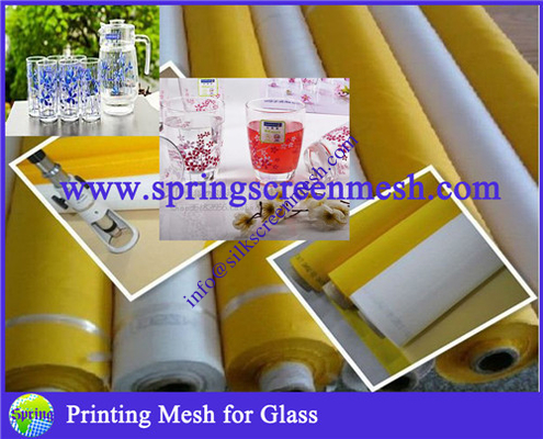 glass printing polyester silk screen printing mes/silkscreen mesh(20-420mesh, thin, thick)