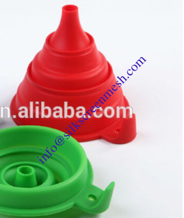 food grade kitchen collapsible Plastic Funnel
