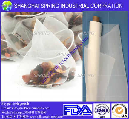 90 micron nylon or polyester tea bag filter mesh disc/filter bags