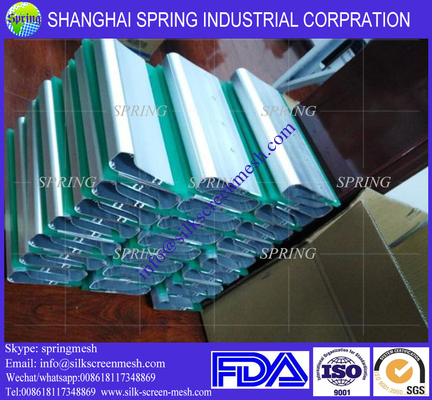 Shanghai SPRING made screen printing aluminum squeegee handle/squeegee holder/screen printing squeegee aluminum handle