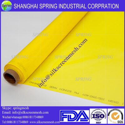 Medical Equipment Printing Material Mesh 300 mesh screen white & yellow color
