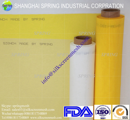 Factory offer 77T Screen printing mesh bolting cloth for textile or glass printing