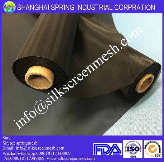 Black color monofilament polyester screen mesh/filter mesh/bolting cloth