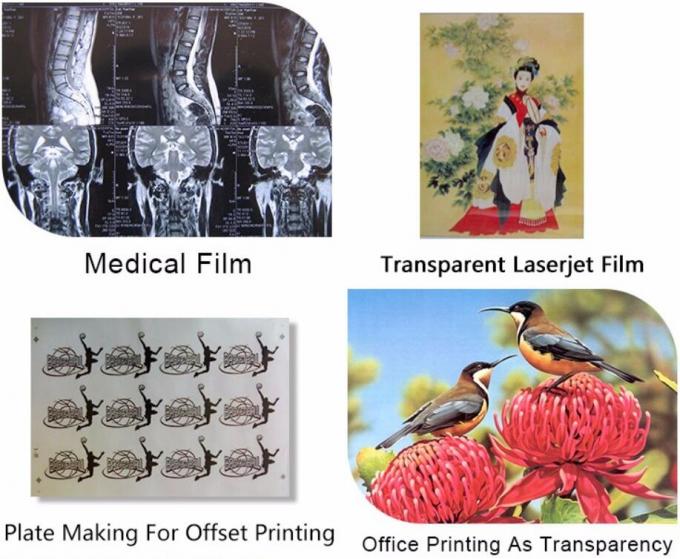Waterproof Inkjet Film for Positive Screen Printing/Inkjet Film