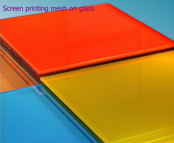 Screen printing on glass / screen printing mesh