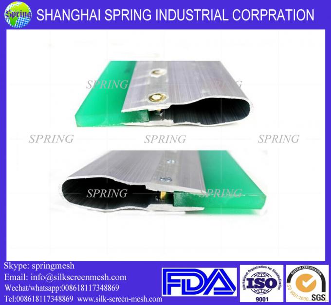 Manufacturer factory offer ISO screen printing materials of scoop coater, hinge, ink knife, aluminum squeegee handle