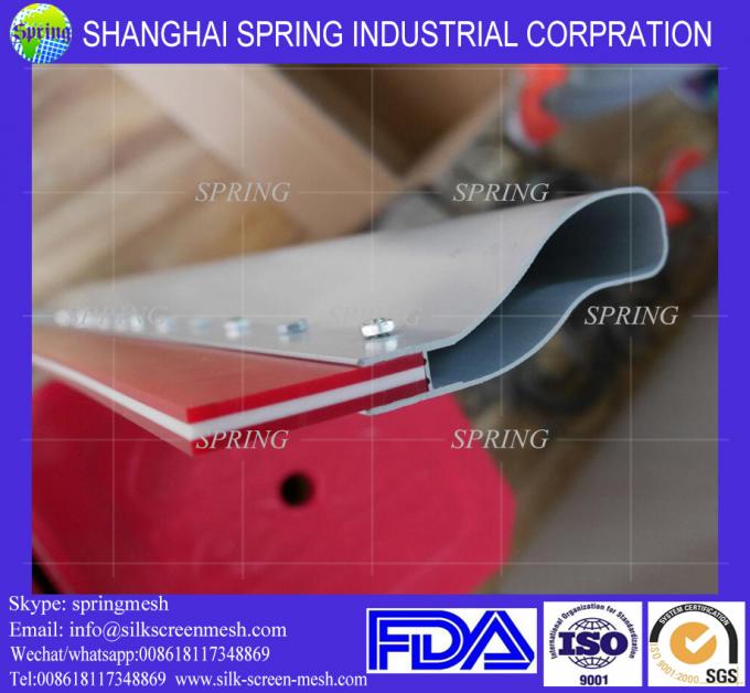 High quality China factory screen printing squeegee aluminum handle/screen printing squeegee aluminum handle