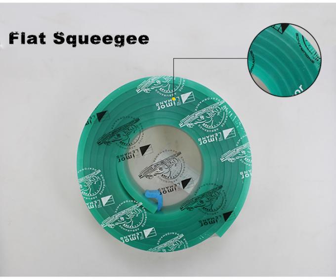 French FIMOR screen printing scraper / strip / rubber 50 * 9 / 65 degrees / 70 degrees / 75 degrees / 80 degrees