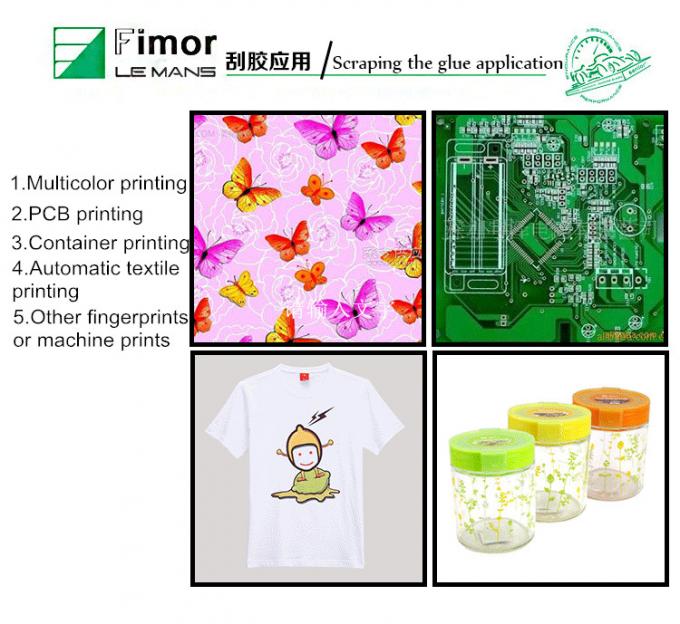 FIMOR silk screen printing single layer wear-resistant squeegee (scraping) scraper 50*9*3660 65-85 degrees
