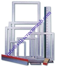 China pre-stretched aluminum alloy silk screen printing frames supplier