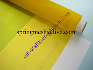 China 100% polyester sandwich mesh fabric/high tension screen printing mesh supplier