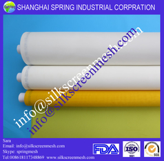 China bolting cloth (7T-200T)/buy mesh for screen printing/monofilament polyester mesh/Yellow / White / Black / Orange supplier