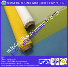 China Screen Printing on 100% Polyester Mesh/120T Yellow or White/Bolting Cloth supplier
