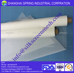 China 43T-80(110mesh)high tension monofilament printing mesh/screen printing mesh supplier