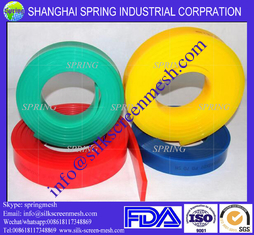 China Screen Printing squeegee Rubber/PU Squeegee Blade for Silk Screen/Squeegee supplier