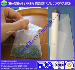 China 100 micron Nylon Tea Bag Filter Mesh/filter bags supplier
