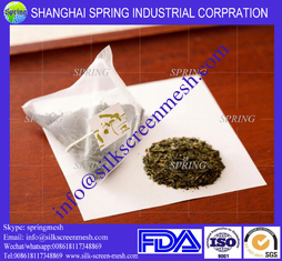 China Completely biodegradable corn teabag mesh instead of tea bag filter nylon mesh fabric/filter bags supplier