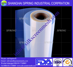 China Waterproof Transparent PET Inkjet Film for Screen Printing/Inkjet Film supplier