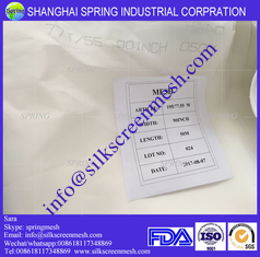 China DPP77/145&quot; white or yellow polyester screen printing mesh, filter mesh supplier