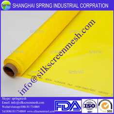 China Medical Equipment Printing Material Mesh 300 mesh screen white &amp; yellow color supplier