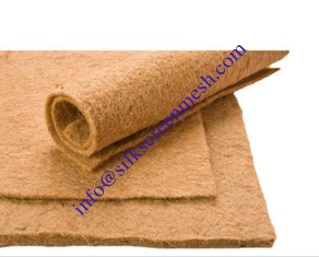 China Hot Sell 100% Biodegradable Natural Jute Fiber Needle Punched Micro-green Growing Mat supplier