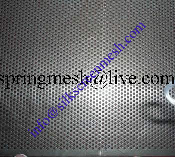 square perforated screen