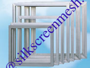 Aluminum screen printing frames