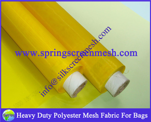 140T yellow polyester filter mesh/ screen printing mesh