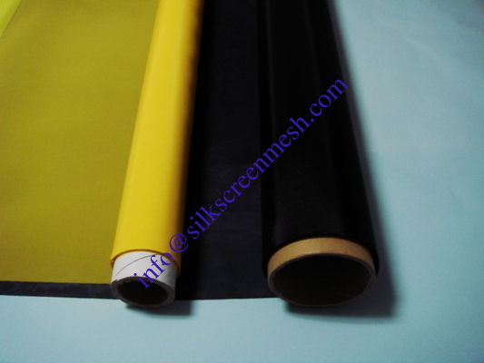 100% Poylester mesh screen printing mesh DPP61 Yellow/White/Orange/Black  boting cloth