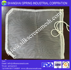 Nylon micron multifilament filter mesh 90T white pleat aluminum foil nylon filter bags