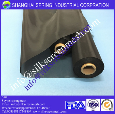 47T polyester window mesh fabric/black mesh fabric/bolting cloth