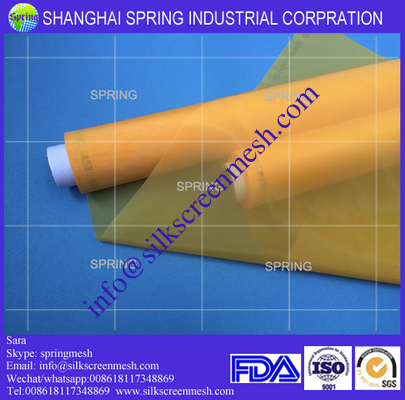 Screen printing mesh supply/59T Yellow or White/Screen printing mesh