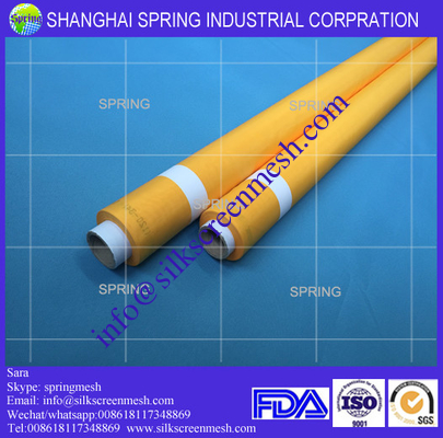 Screen Printing on 100% Polyester Mesh/120T Yellow or White/Bolting Cloth