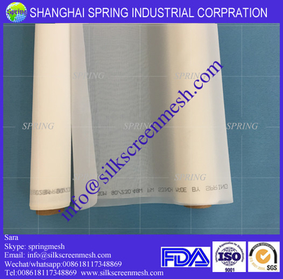 Polyester silk screen printing mesh fabric 200 mesh count(80T)/Screen printing mesh