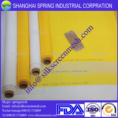 59T-64um(150mesh)Yellow Textile designs for screen printing /Screen Printing Mesh