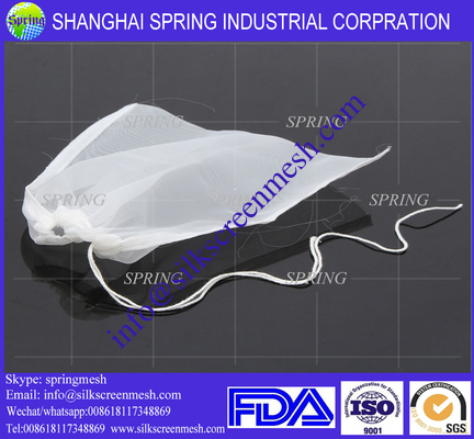 90T-43um(230mesh) mesh filter bag /white silk screen mesh /filter mesh