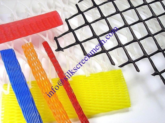 plastic diamond extruded netting/extruded polypropylene mesh