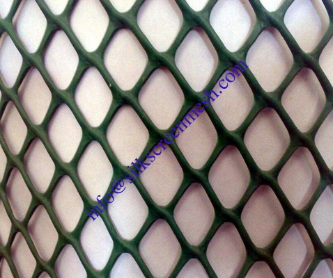 plastic diamond extruded netting/extruded polypropylene mesh